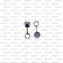BOTÓN LINGUAL RING HOOK