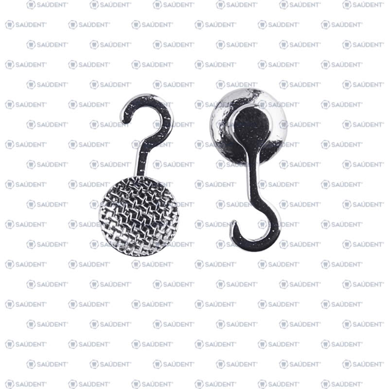 BOTÓN LINGUAL GANCHO CURVO 3.5 IZQ 10PZ