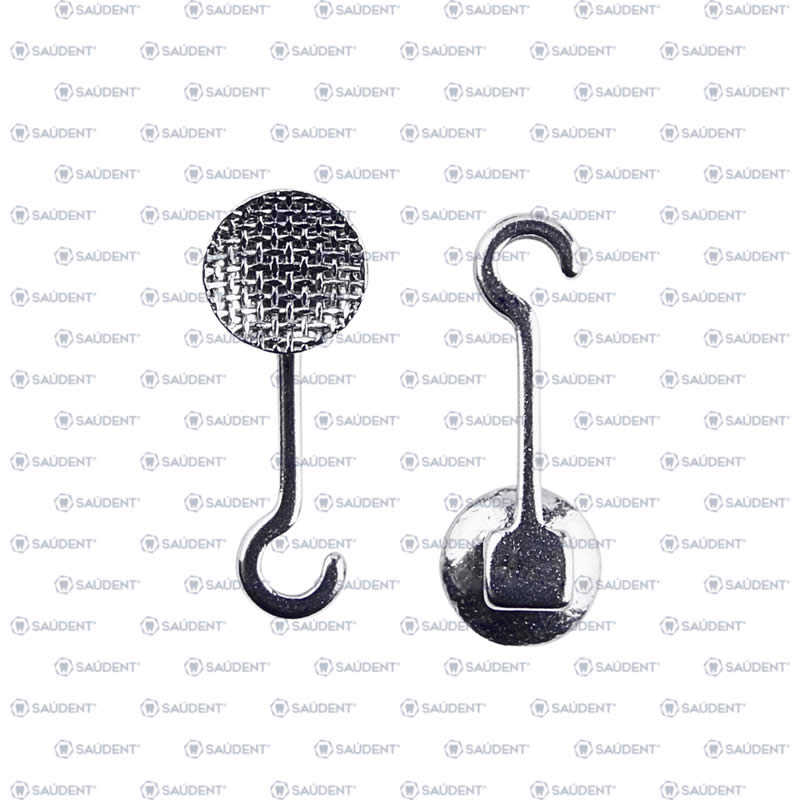 BOTÓN LINGUAL GANCHO CURVO 5.5 IZQ 10PZ