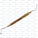 ESPATULA DE LUCAS DORADA 1PZ