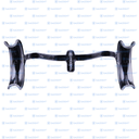 RETRACTOR DE CARRILLO Y LENGUA TRANSPARENTE GDE1PZ