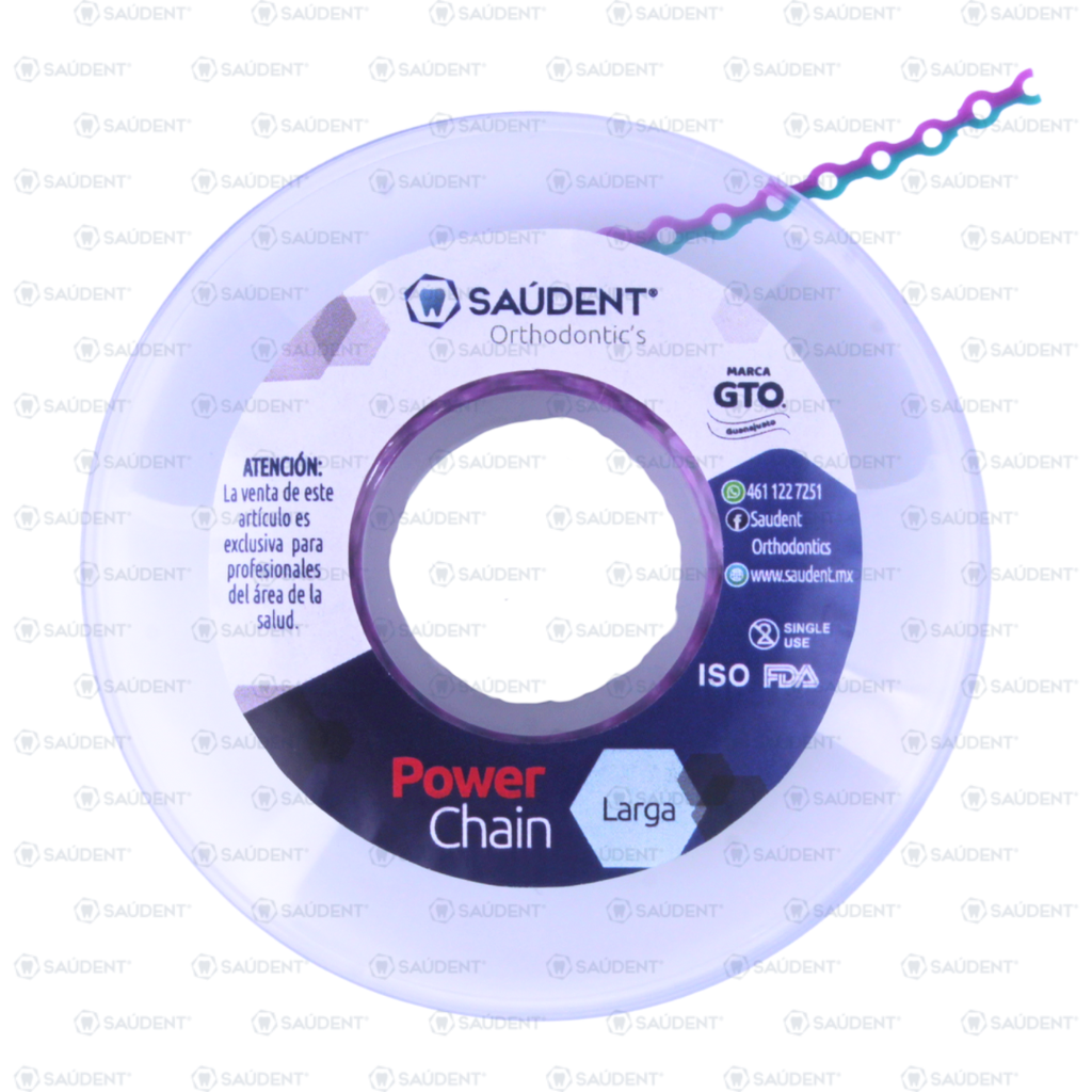 CADENA LARGA 101 VERDE/MORADO SAUDENT 4.5M 1PZ