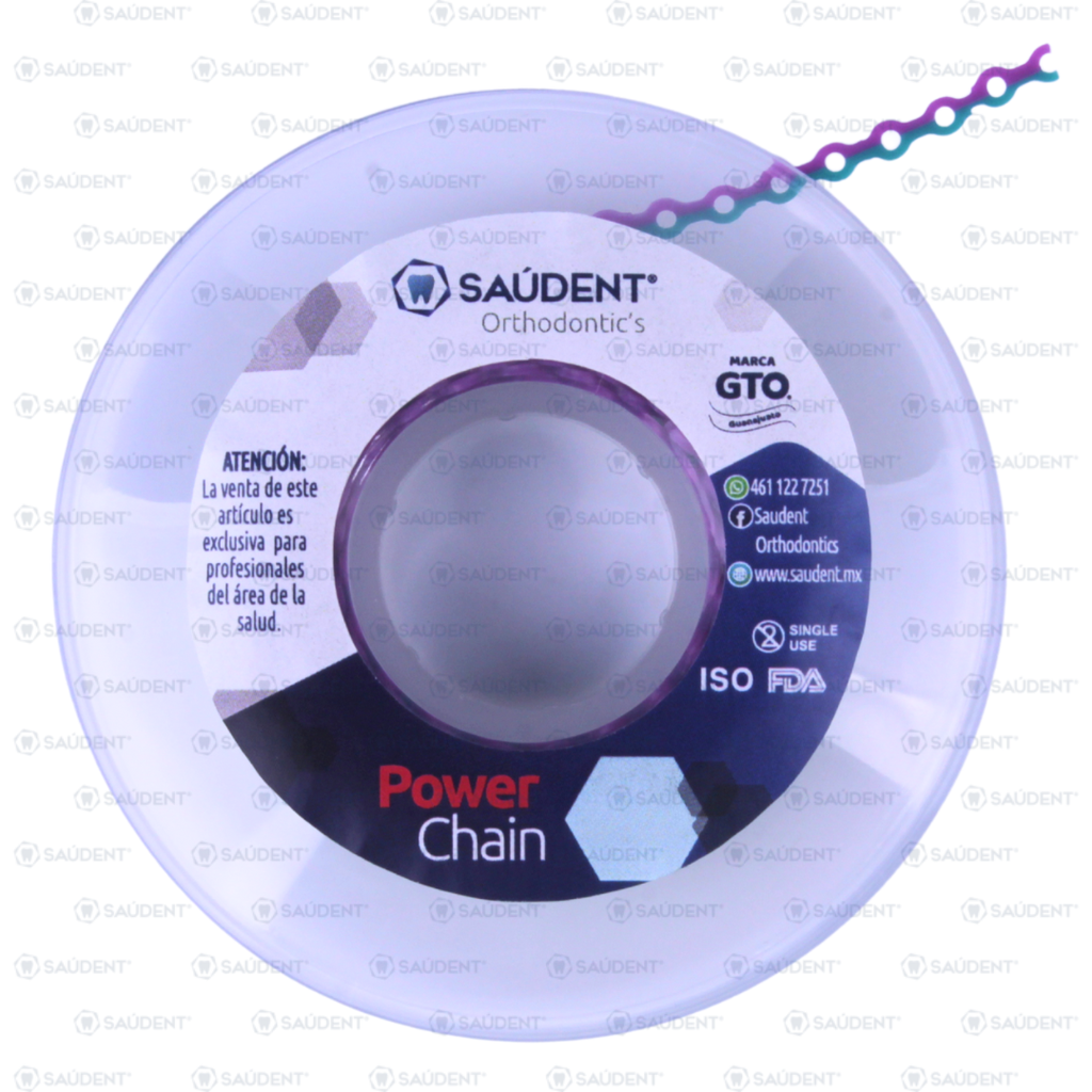 CADENA CERRADA 101 VERDE/MORADO SAUDENT 4.5M 1PZ