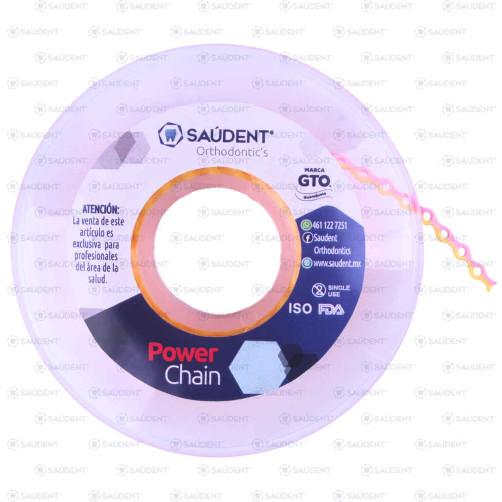 CADENA LARGA 102 AMARILLO/ROSA SAUDENT 4.5M 1PZ 