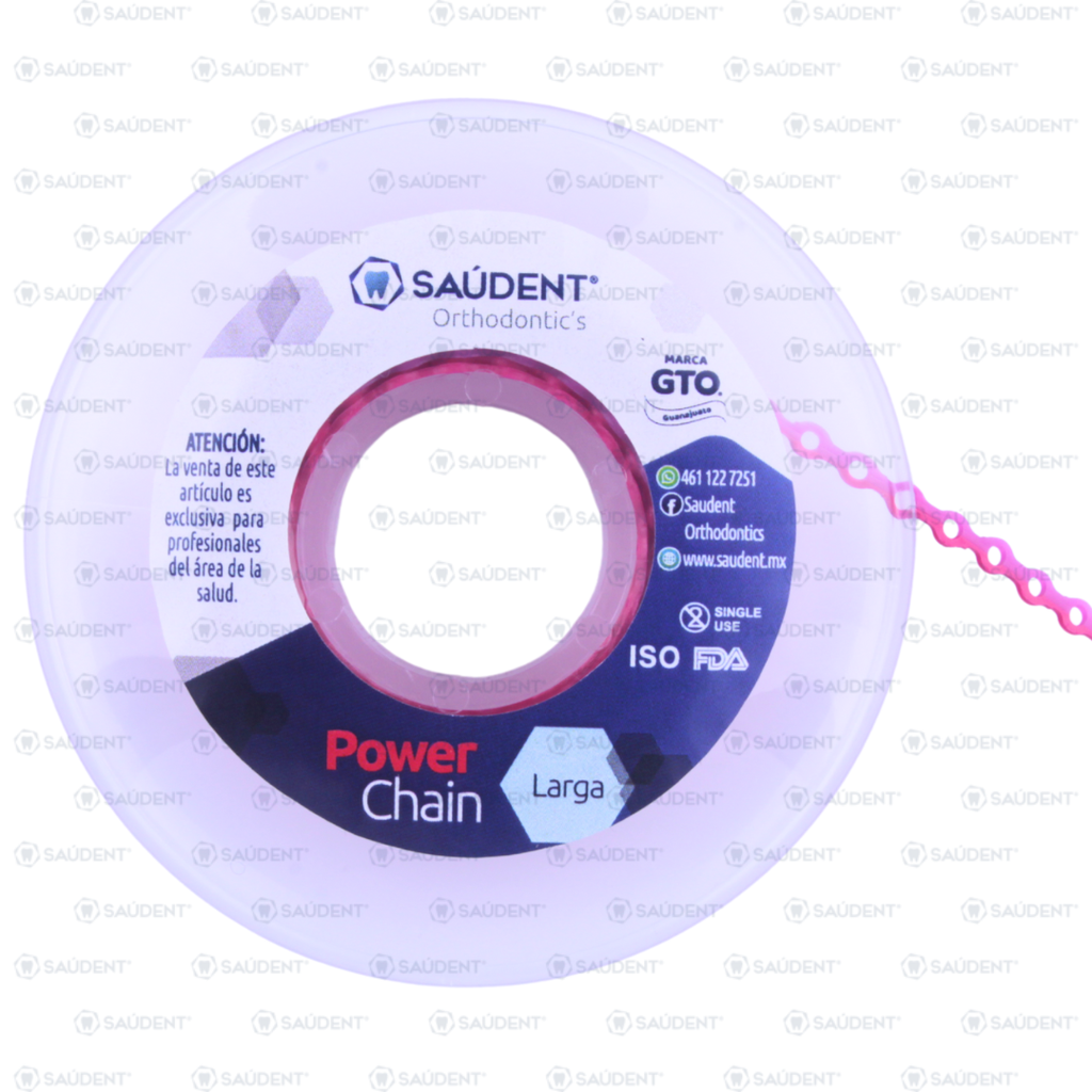 CADENA CERRADA 108 ROSA/LILA SAUDENT 4.5M 1PZ