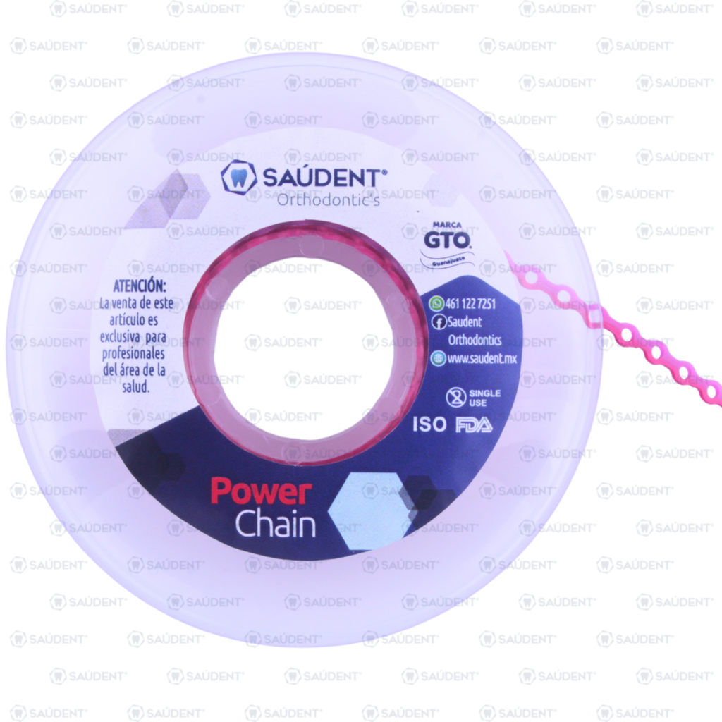 CADENA LARGA 108 ROSA/LILA SAUDENT 4.5M 1PZ