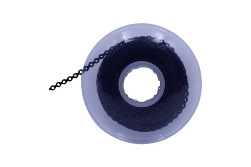 [90802] CADENA CORTA 02 NEGRA SAUDENT 4.5M 1PZ