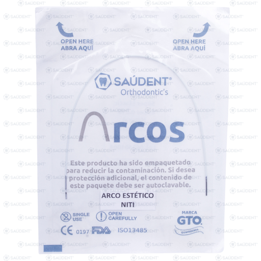 [67102] ARCO 016 ESTÉTICO NITI SUP 1 PIEZA