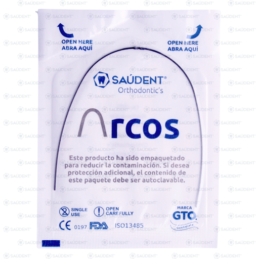 [38954] ARCO 18X25 CU-NITI C/STOPS 1 PIEZA