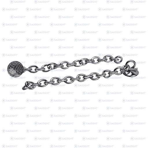 [14267] CADENA DE TRACCIÓN CON BOTÓN REDONDO 2PZ/PACK