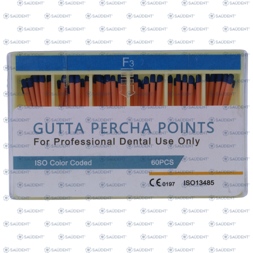 [73302] GUTTA PERCHA POINTS F3 60PZ