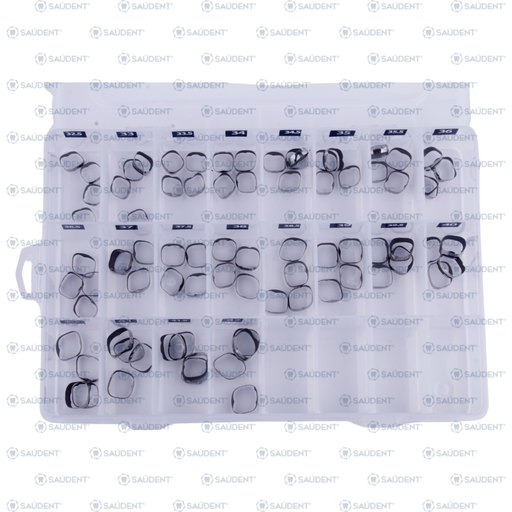 [29198] KIT DE BANDAS 1er MOLAR PLANA 80 PZAS/PACK