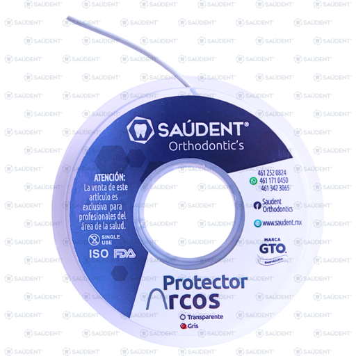 [47991] PROTECTOR DE ARCO DELGADO GRIS 5 M SAUDENT