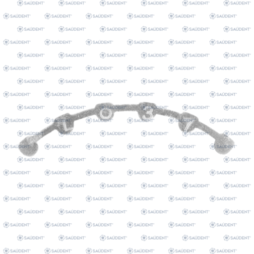 [30083] RETENEDOR LINGUAL MANDIBULAR 37mm 1 PZ