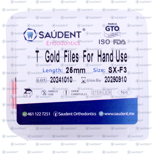 [21656] T GOLD FILES FON HAND USE NITI