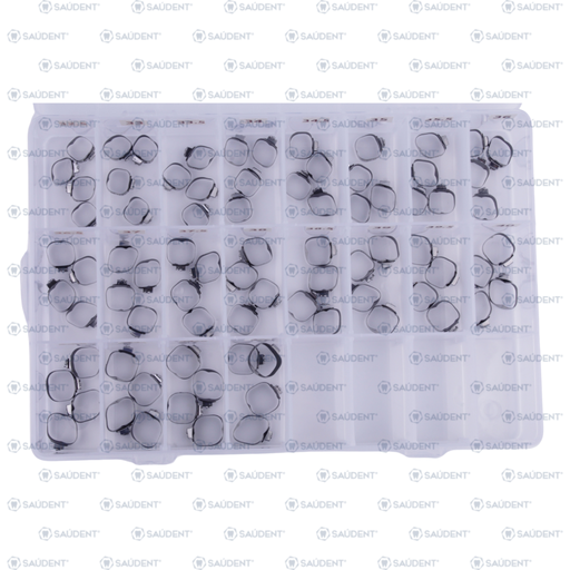 [77608] KIT DE BANDAS 1er MOLAR TUBO SENCILLO ROTH 022 80 PZAS/PACK
