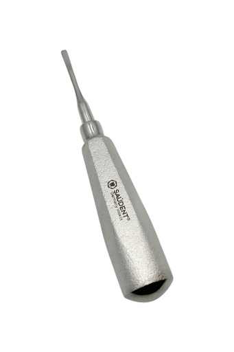 [58174] S0203 ELEVADOR RECTO PLATA 2mm SAUDENT(1 PZ)