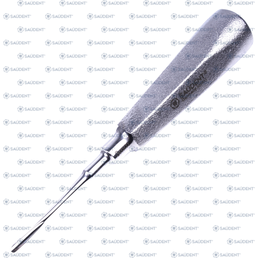 [62477] S0203 ELEVADOR RECTO PLATA 3mm SAUDENT(1 PZ)