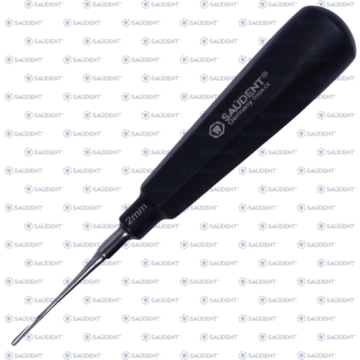[94683] S0203 ELEVADOR RECTO NEGRO 2mm SAUDENT(1 PZ)