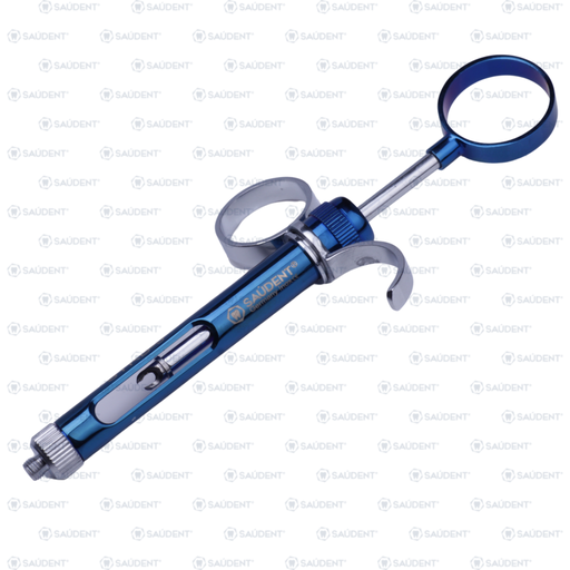 [35584] S0209 JERINGA CARPULE AZUL SAUDENT (1 PZ)