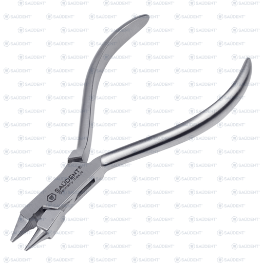 [51519] 017 PINZA PICO DE PÁJARO (DOS PICOS) RANURADA (1 PZ)