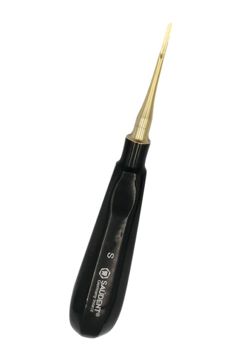 [17604] S0203-2 ELEVADOR 4MM FORMA S NEGRO SAUDENT(1PZ)