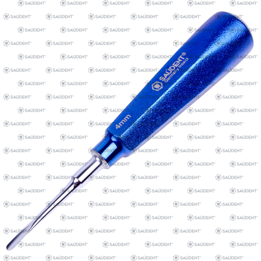 [42646] S0203 ELEVADOR RECTO AZUL 4mm SAUDENT(1 PZ)