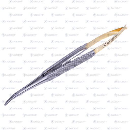 [62345] S0212 PORTA-AGUJAS CASTROVIEJO CURVO SAUDENT(1 PZ)