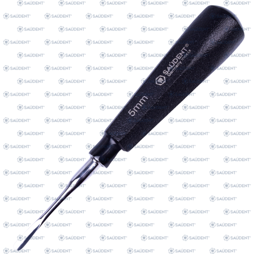 [65259] S0203 ELEVADOR RECTO NEGRO 5mm SAUDENT(1 PZ)