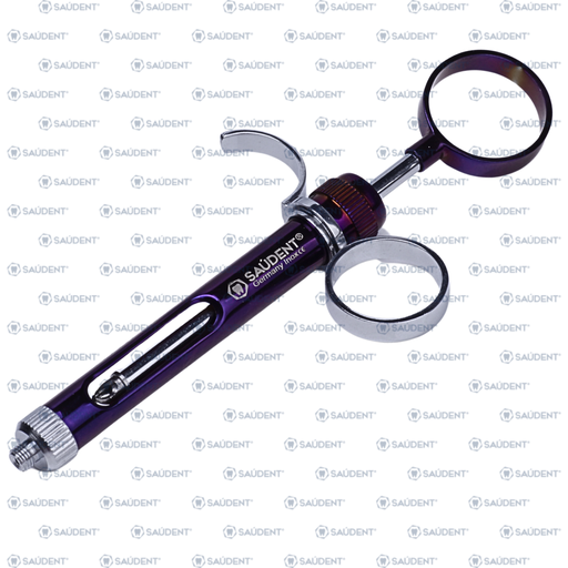 [29748] S0209 JERINGA CARPULE MORADA SAUDENT (1 PZ)