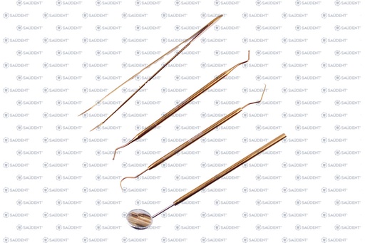 [34162] S020 KIT BÁSICO DENTAL DORADO 1x4 SAUDENT (4 PZ)