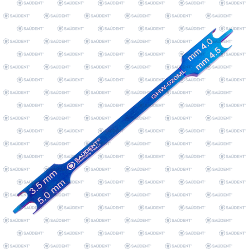 [61439] S019-1 POSICIONADOR 3.5-5.0 AZUL (1 PZ)