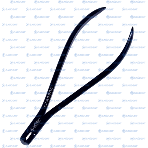 [56733] PINZA CORTE DISTAL PESADO NEGRA 1PZ