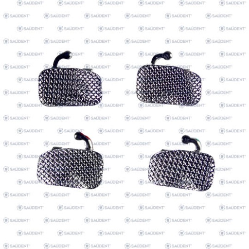 [96894] BRACKETS 1ER MOLAR ROTH 022 CON HOOK 4PZ