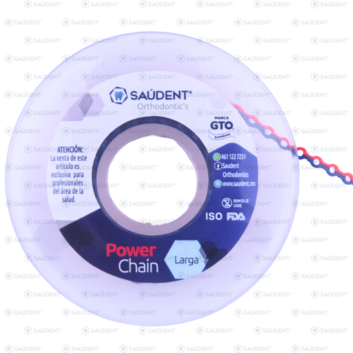 [30989] CADENA CORTA 109 MARINO/ROJO SAUDENT 4.5M 1PZ